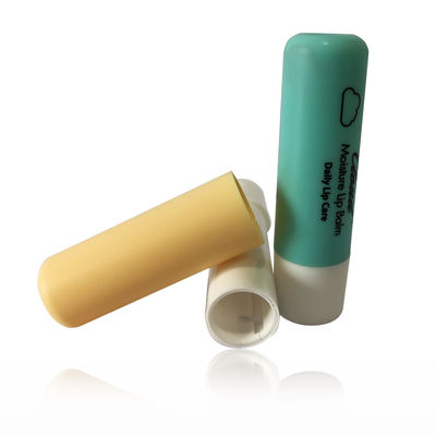 내구성 19.2*69mm 공허 플라스틱 립밤 튜브 3.8g 가벼운