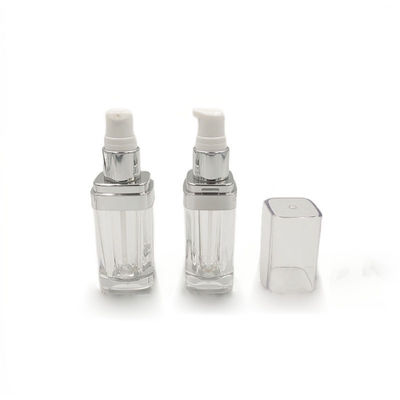 펌프와 PMMA 맑은 빈 기초 병 재활용 15/30/50ml
