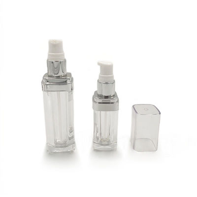 펌프와 PMMA 맑은 빈 기초 병 재활용 15/30/50ml