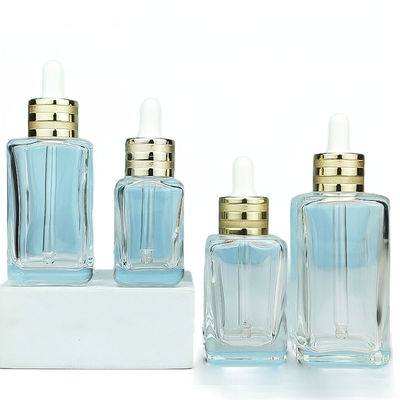 SGS 인증을 받은 에센셜 오일 유리 방울병 견고한 50ml 크림 병