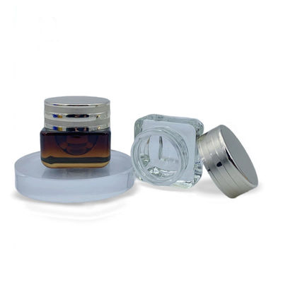 44.5 * 43mm 유리 화장품 포장 병 사용자 지정 로고 OEM ODM