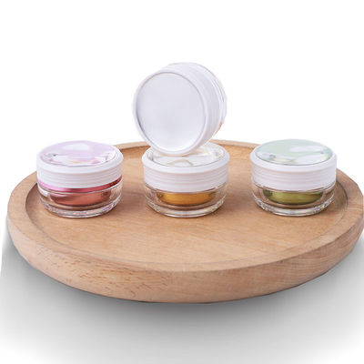 반짝이는 빈 화장품 포장 용기 36×27mm 친환경 재활용