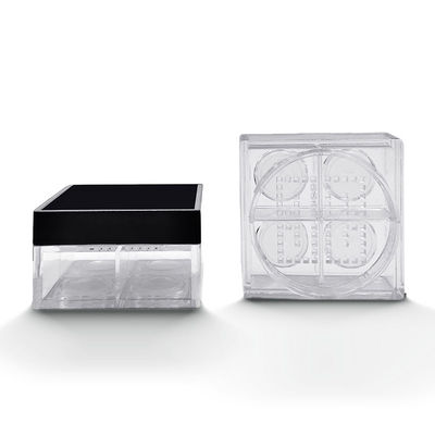 개인화 된 45 * 26mm 평방 빈 풀 파우더 케이스 4 그리드