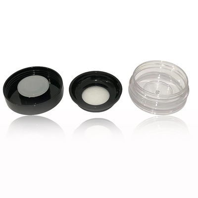 맞춤형 8g 맑은 플라스틱 빈 풀 파우더 케이스 32.8 * 68.4mm
