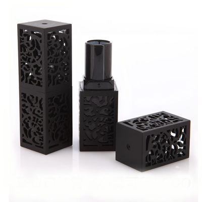 3.8g 립스틱 포장 튜브 검은 정면 립스틱 튜브 23*74mm 크기