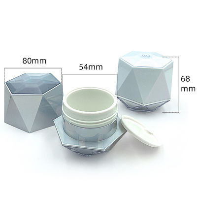 누출 방지 투명 화장품 크림 병 사용자 지정 로고 5g/10g PP/ABS/아크릴