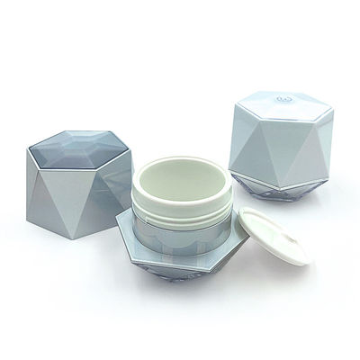 누출 방지 투명 화장품 크림 병 사용자 지정 로고 5g/10g PP/ABS/아크릴