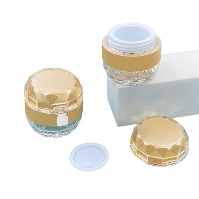 사용자 정의 50g 아크릴 화장품 병 다이아몬드 병 디자인 피부 관리 크림 컨테이너