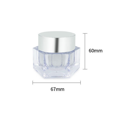 누출 방지 스킨 케어 크림 병 단순 디자인 30g/50g 샘플과 함께 화장품 포장
