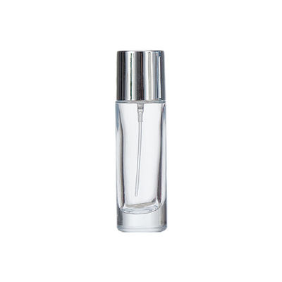 투명한 유리 토대 병 스크루 캡 100ml 원형 간단한 디자인
