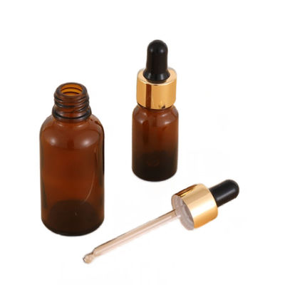 100ml 투명 유리 기초 병 둥근 방울 캡 화장품 포장 무료 샘플