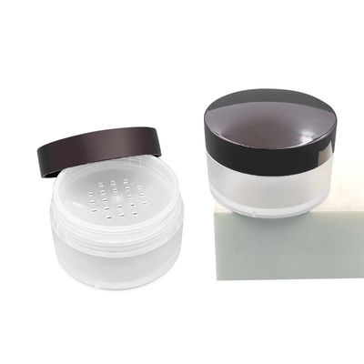 투명한 둥근 풀 파우더 케이스 15g 굽는 개방 뚜?? 과 함께 컴팩트 파우더 컨테이너